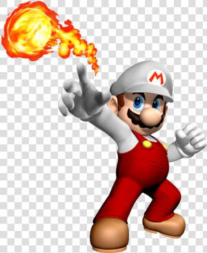 Mario With Fire Flower   Png Download   Mario Fire Flower Mode  Transparent Png