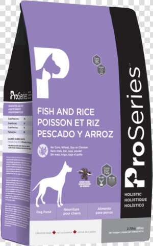 Proseries Holistic Fish And Rice   Pro Series Cat Food  HD Png Download