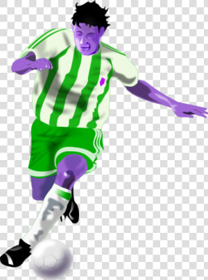 Futbolista Soccer Player   Animated Football Player Png  Transparent Png