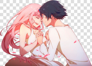 Zero Two Hiro Fanfiction  HD Png Download