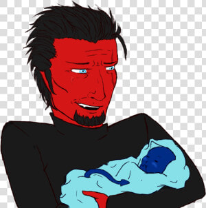 Azazel And Kurt   Baby Kurt X Men  HD Png Download