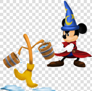 Mickey Mouse The Sorcerer S Apprentice Kingdom Hearts   Sorcerer Mickey Kingdom Hearts  HD Png Download