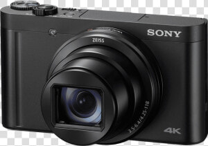 Wx800 Compact High Zoom Camera With 4k Recording      Sony Cyber shot Dsc w800  HD Png Download