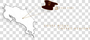 Blank Map Of Costa Rica  HD Png Download