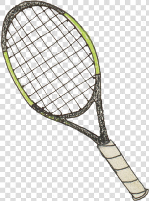 Cartoon Tennis Racquet Png  Transparent Png