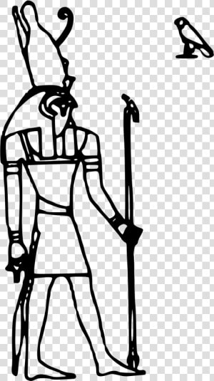 Horus Black And White  HD Png Download