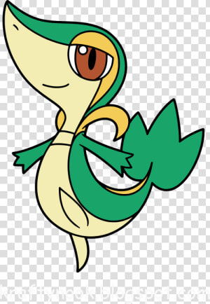 Pokemon Snivy   Dessin Vipélierre  HD Png Download