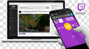 Twitch Remote   Twitch On Phone  HD Png Download