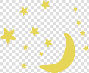 And Pattern Twitter Moon Computer Stars Line   Star And Moon Gold Clipart  HD Png Download