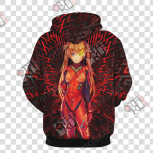 Neon Genesis Evangelion Soryu Asuka Langley 3d Hoodie   Seven Deadly Sins Meliodas Shirt  HD Png Download