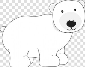 Permalink To Polar Bear Clipart Snowflake Clipart   Polar Bear Cute Clip Art  HD Png Download