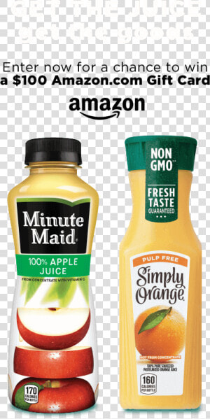 Minute Maid Apple Juice Bottle  HD Png Download