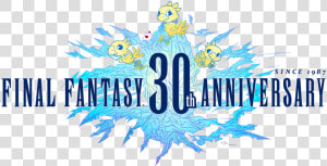 Final Fantasy 30th Anniversary  HD Png Download