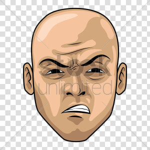 Editingsoftware Clipart Angry Man Face   Angry Man Face Cartoon  HD Png Download