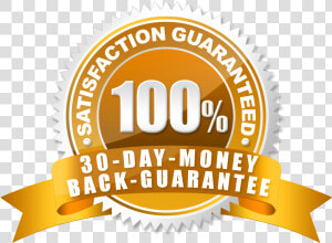 100 Satisfaction Guarantee  HD Png Download