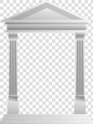 Roman Building Clipart   Column  HD Png Download