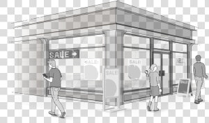 The Antiquated Ways Of Storefront Advertisements   Architecture  HD Png Download