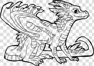 Dragon Line Pictures And Cliparts  Download Free   Ms Paint Dragon Base  HD Png Download