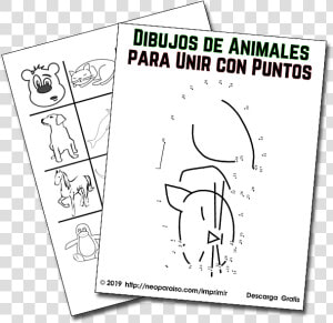 Cómo Dibujar Animales Uniendo Puntos   Cartoon  HD Png Download