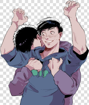 Наклейка Ichimatsu Matsuno X Karamatsu Matsuno » Osomatsu san   Ichimatsu Osomatsu San Karamatsu  HD Png Download