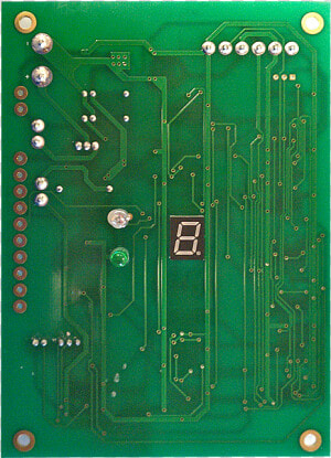 Circuit Board For The Monitor 4000 Exit Alarm   Electronic Component  HD Png Download