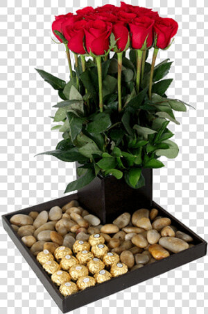 Arreglo De Rosas Con Ferrero Arreglo De Rosas Con Ferrero   Arreglos De Rosas Con Ferrero  HD Png Download