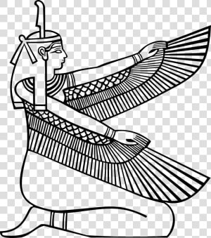 Maat Egyptian Goddess  HD Png Download