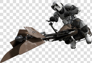 Star Wars Battlefront 2 Speeder Bike  HD Png Download