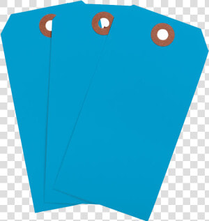 Brady Blank Paper Tag Range Blue   Art Paper  HD Png Download