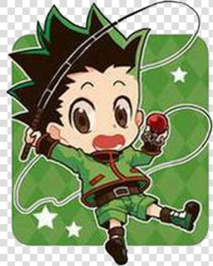 Transparent Gon Png   Chibi Hunter X Hunter Background  Png Download