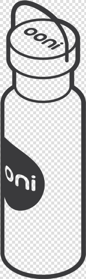 Klean Kanteen Ooni Stainless Steel Water Bottle Thumbnail   Drawing Of Steel Bottle  HD Png Download