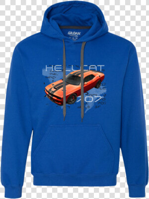 Clip Art Dodge Challenger Hellcat 707 Hoodie   Hoodie  HD Png Download