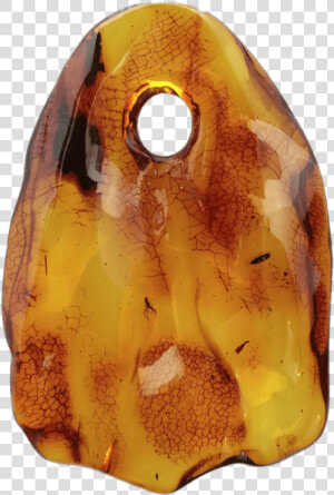 Amber Pendant With Small Insect   Carved Amber Pendant  HD Png Download