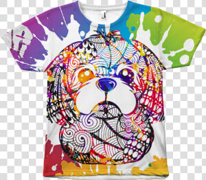 Shih Tzu Design All Over Print T shirts  HD Png Download