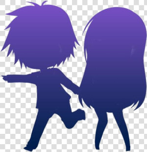 Cute Anime Chibi Couple Png With Transparent Background   Anime Chibi Cute Boy And Girl  Png Download