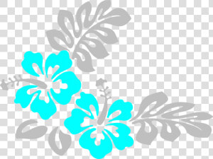 13 Hibiscus Clipart Corner Free Clip Art Stock Illustrations   Flower Vector Png Black And White  Transparent Png