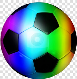  fútbol⚽😍  balón   Rainbow Soccer Ball Nike  HD Png Download