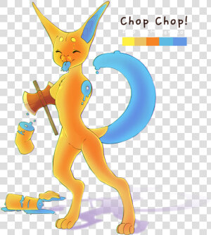 Chop Chop Oc Fulldrawing   Cartoon  HD Png Download