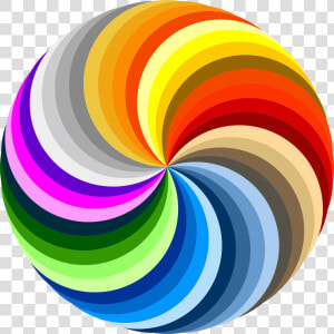 Color Pinwheel  HD Png Download