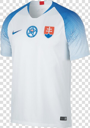 Slovakia 2018 Home Jersey   Slovakia Shirt 2018  HD Png Download