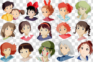 Transparent Ponyo Png   Studio Ghibli Girls  Png Download