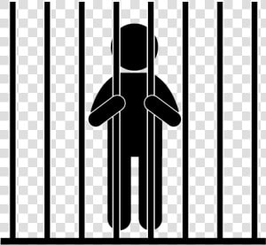 Prisoner Prison Cell Clip Art   Prisoner Svg  HD Png Download