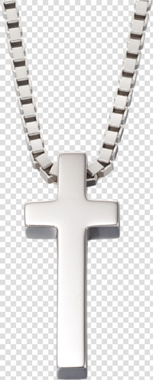 Silver Cross Necklace   Sterling Silver Cross Mens  HD Png Download