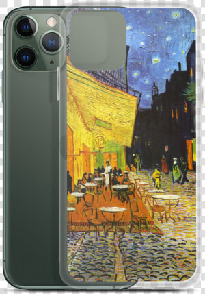 City Lights Case   Vincent Van Gogh  cafe Terrace At Night  Art Poster  HD Png Download