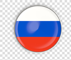 Round Button With Metal Frame   Russia Round Flag Png  Transparent Png