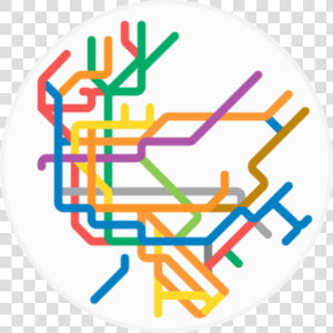 Transparent New York City Clipart   Nyc Subway Lines Png  Png Download