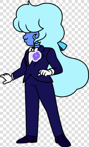 Sapphire  Wedding Suit   Sapphire Wedding Steven Universe  HD Png Download