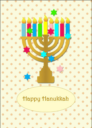 Hanukkah Card   Hanukkah  HD Png Download