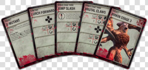 Re2 Mockup Cards Bosses   Resident Evil 2 Board Game Boss Card  HD Png Download