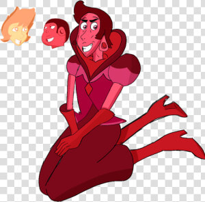 Transparent Red Diamond Clipart   Steven Universe Spinel And Pearl Fusion  HD Png Download